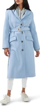 Belle & Bloom Skylilght Longline Wool Blend Coat