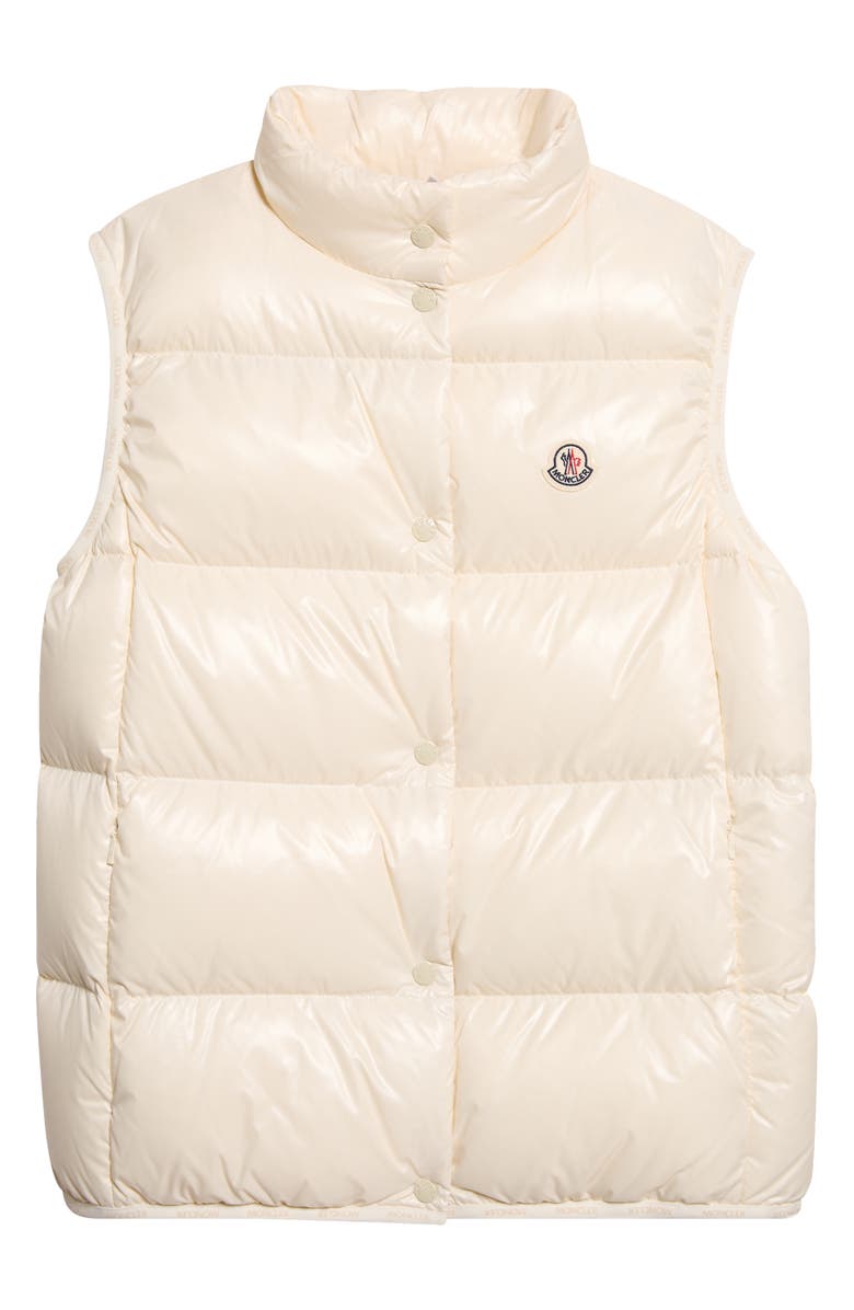 Moncler Badia Down Puffer Vest, Main, color, White