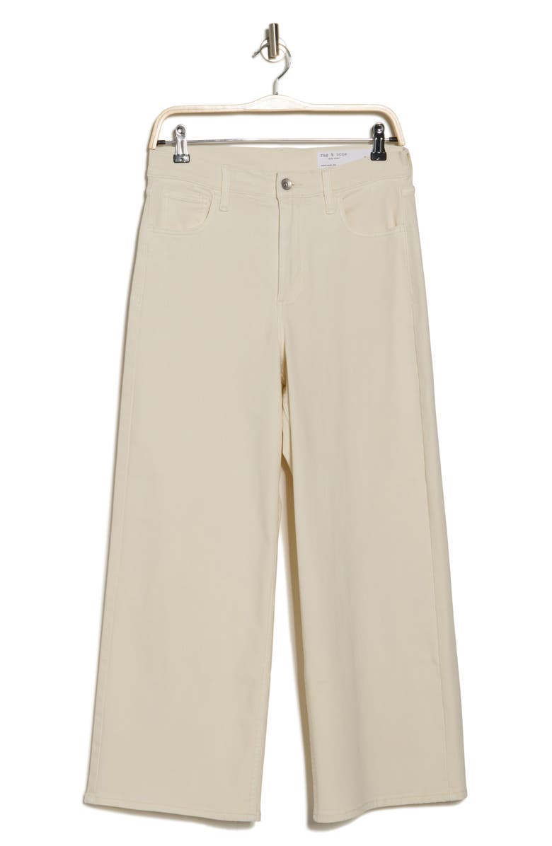 rag & bone Annie High Waist Crop Wide Leg Jeans, Main, color, 