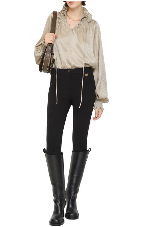 Herringbone Stretch Cotton Jodhpurs