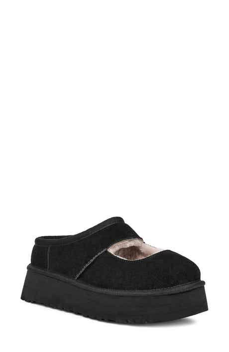 Bea Genuine Shearling Lined Platform Mary Jane