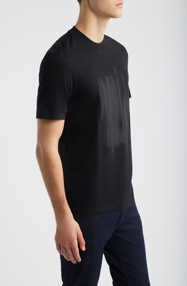 BOSS Thompson Cotton Graphic T-Shirt, Alternate, color, Black