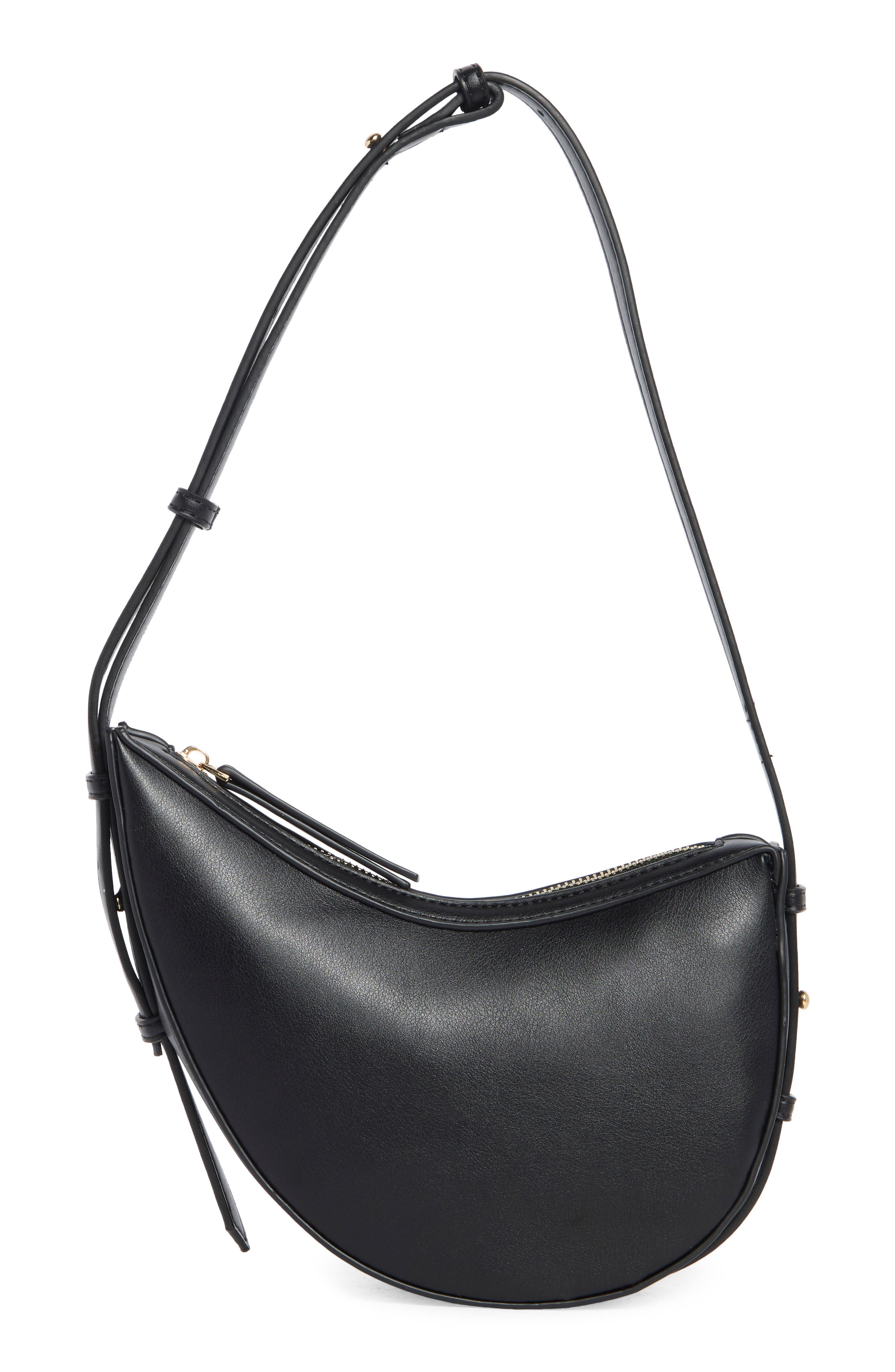 URBAN EXPRESSIONS HANDBAGS Crescent Shaped Shoulder Bag