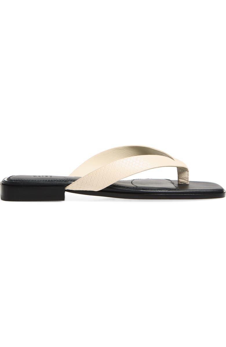PAIGE Rae Flip Flop, Alternate, color, Cement