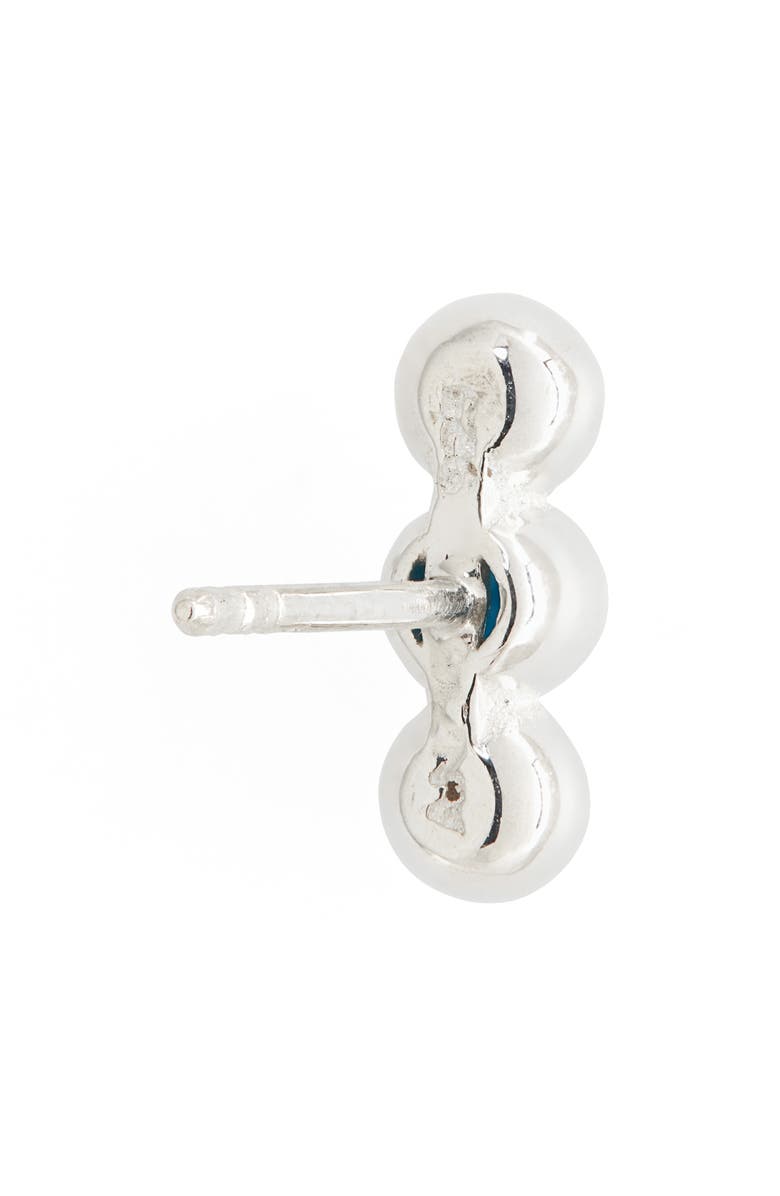 Anzie Dew Drop Turquoise & Silver Stud Earrings, Alternate, color, 