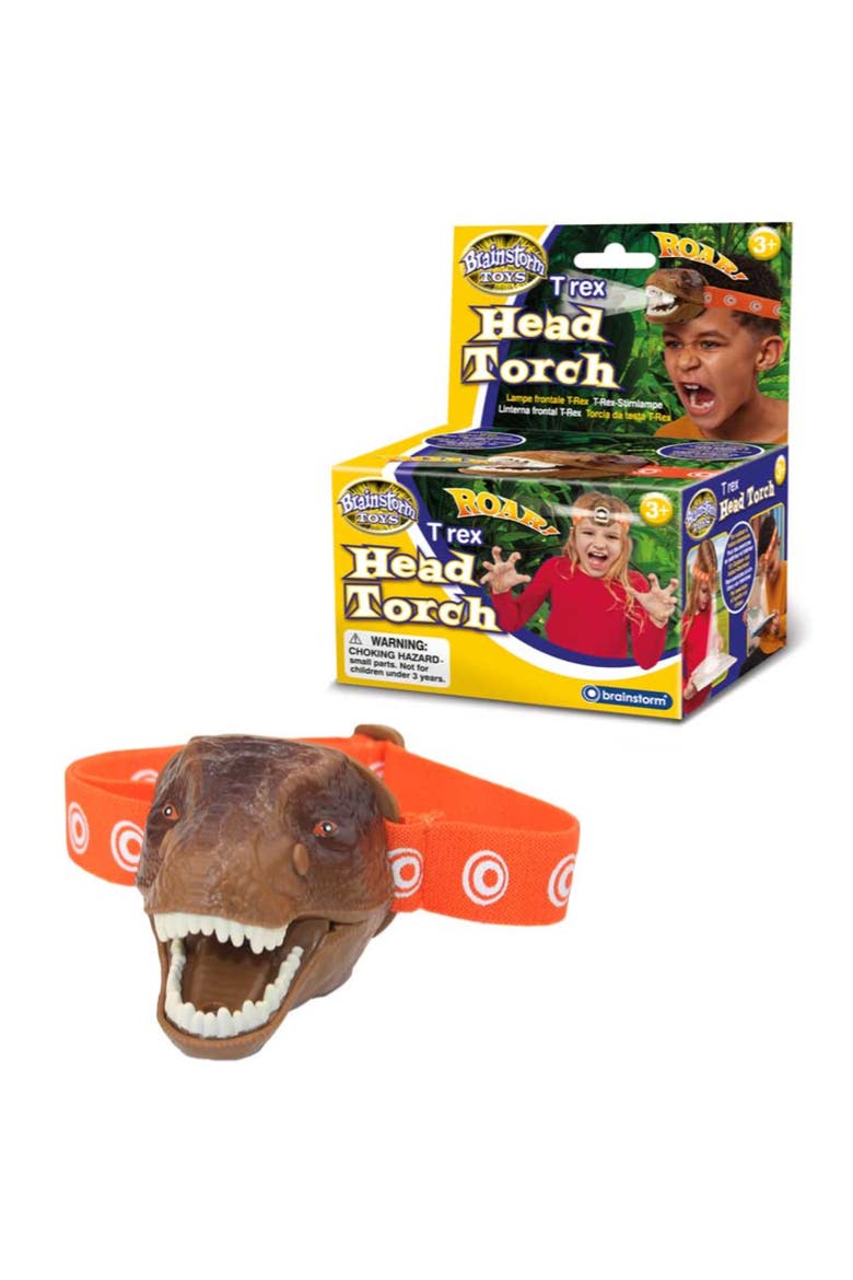 T Rex Head Flashlight with Light and Sound, Alternate, color, Multicolored