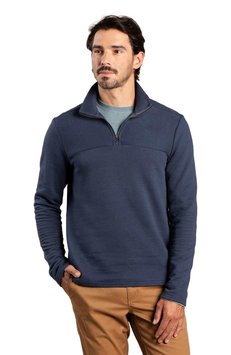 Toad & Co Moonwake 1/4 Zip Pullover, Main, color, 