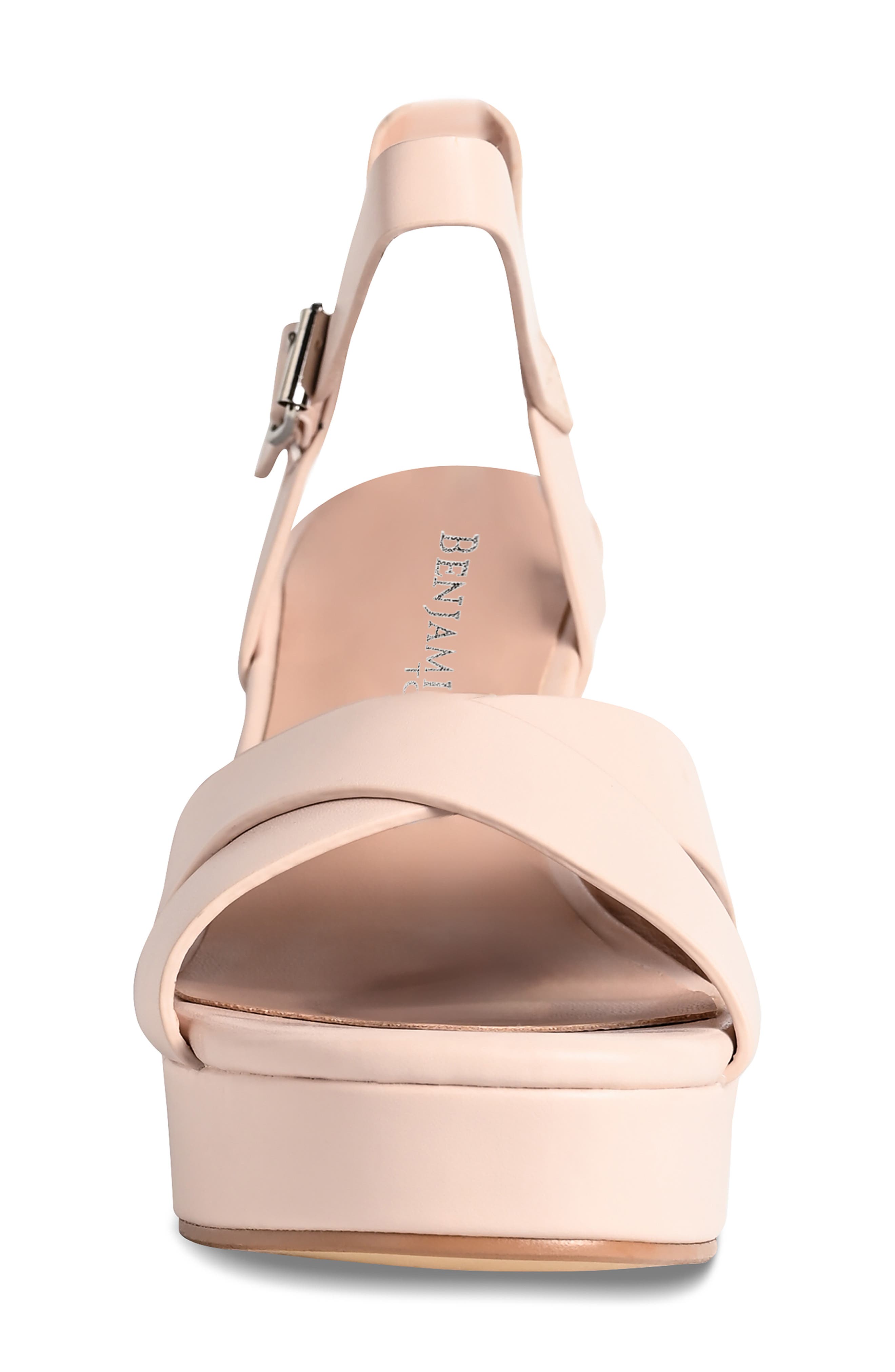 Toby Ankle Strap Platform Sandal, Alternate, color, BEIGE