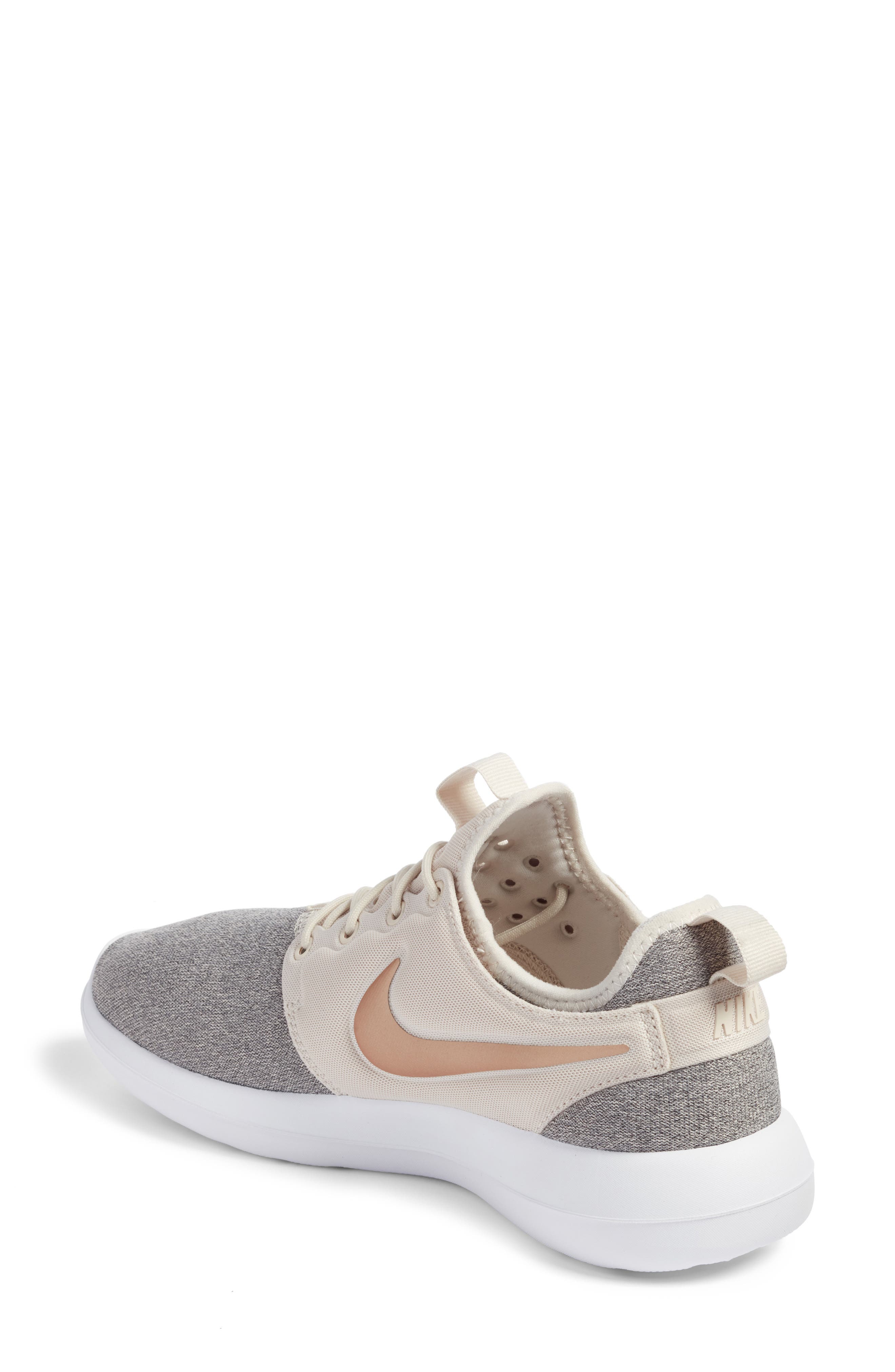 Roshe Two Knit Sneaker, Alternate, color, BROWN/ BLACK/ WHITE