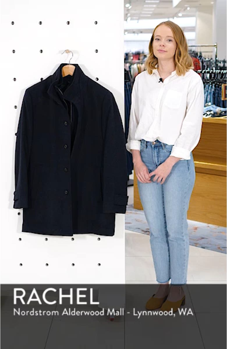 John W. Nordstrom<sup>®</sup> Hudson Wool Car Coat, sales video thumbnail