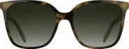 Longchamp Le Pliage 55mm Gradient Modified Rectangular Sunglasses