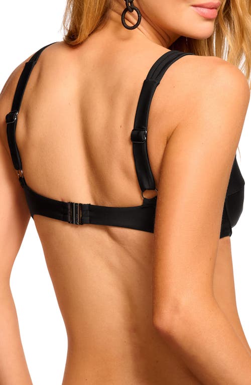 Ramy Brook Rafaelle Underwire Bikini Top In Black