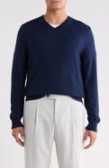 Nordstrom Washable Merino Wool V-Neck Sweater