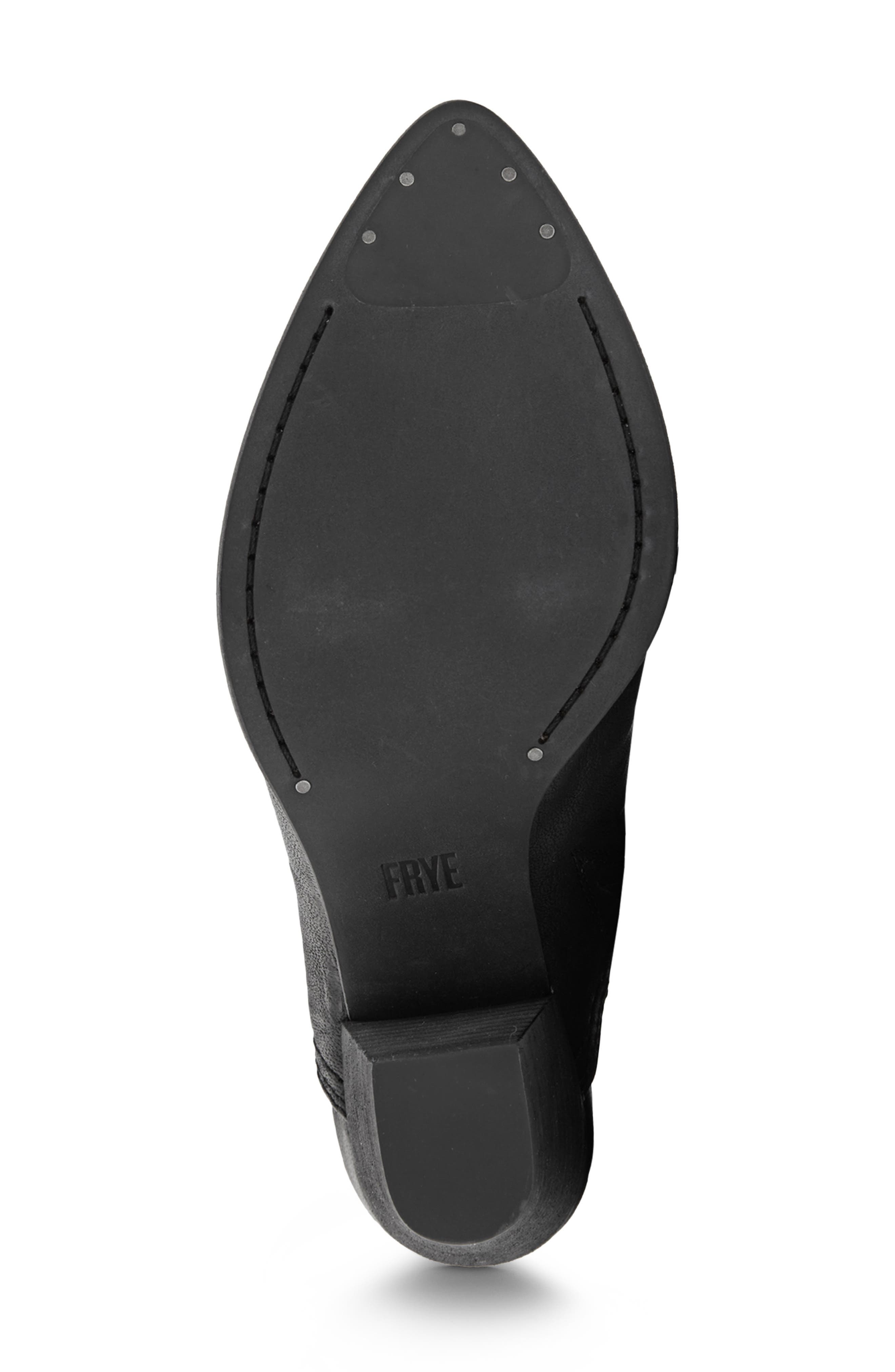 Frye Reed Western Mule, Alternate, color, Black