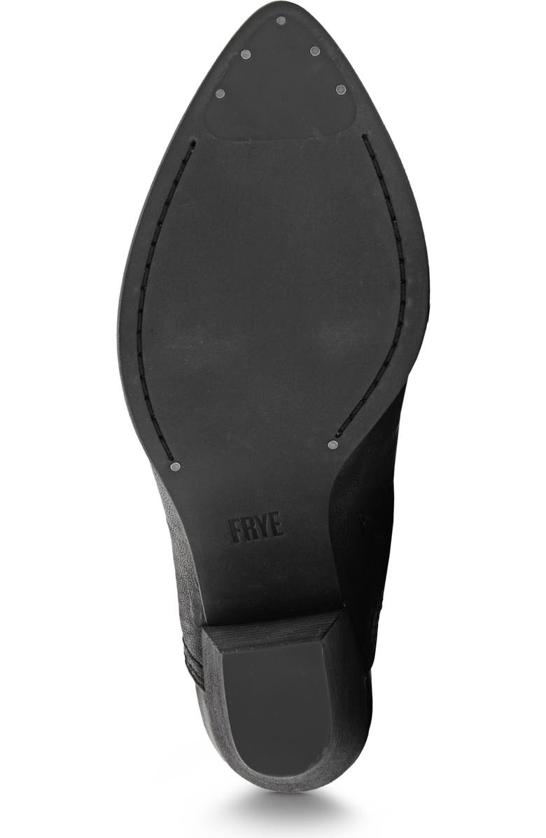 Frye Reed Western Mule, Alternate, color, Black