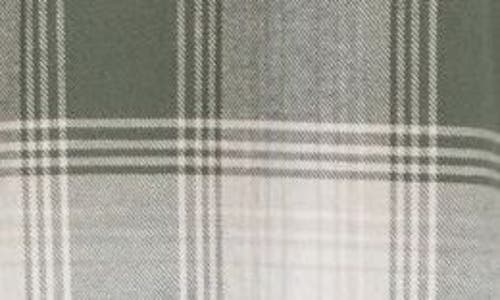 Ag Wesley Button-up Shirt In Shadow Plaid Green Multi