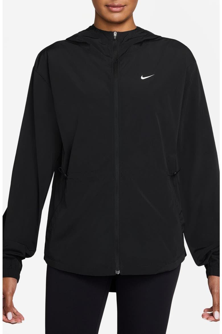 One Dri-FIT Jacket, Main, color, BLACK/ WHITE