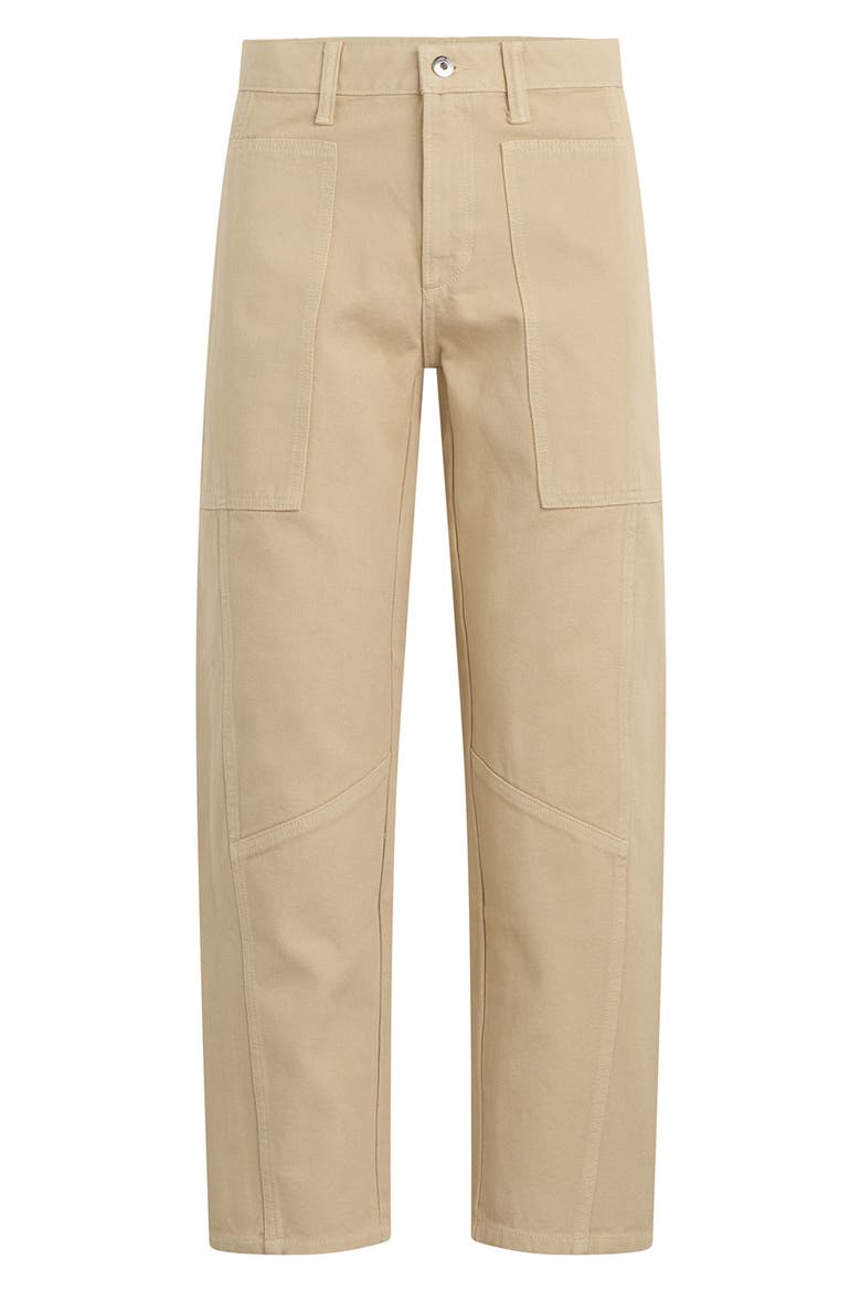 The Krista High Waist Wide Leg Jeans, Alternate, color, BISCOTTI