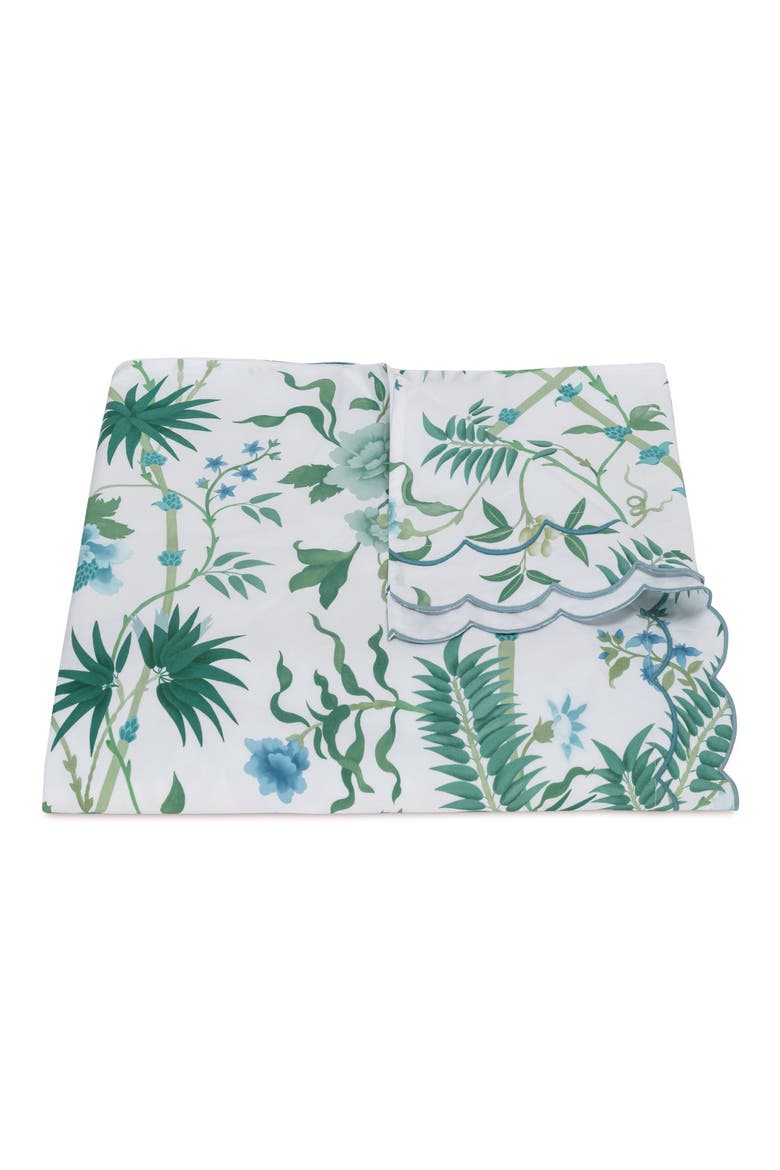 Palmyra Duvet Cover, Main, color, EMERALD