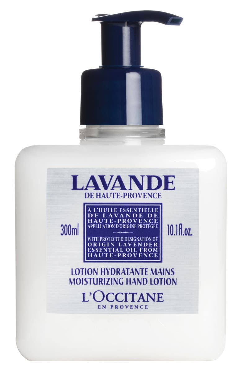 L'Occitane Lavender Moisturizing Hand Lotion, Main, color,