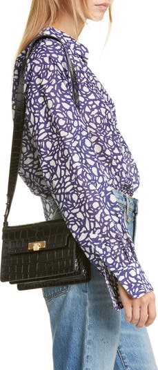 ★送料・関税込★MARGE SHERWOOD★VINTAGE BRICK★バッグ Marge Sherwood Vintage Brick Croc Embossed Leather Bag