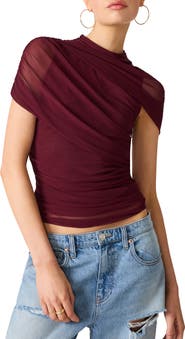 Steve Madden Kerry Mesh Top