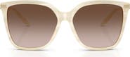 Ralph Lauren The Jacquie 57mm Gradient Irregular Sunglasses