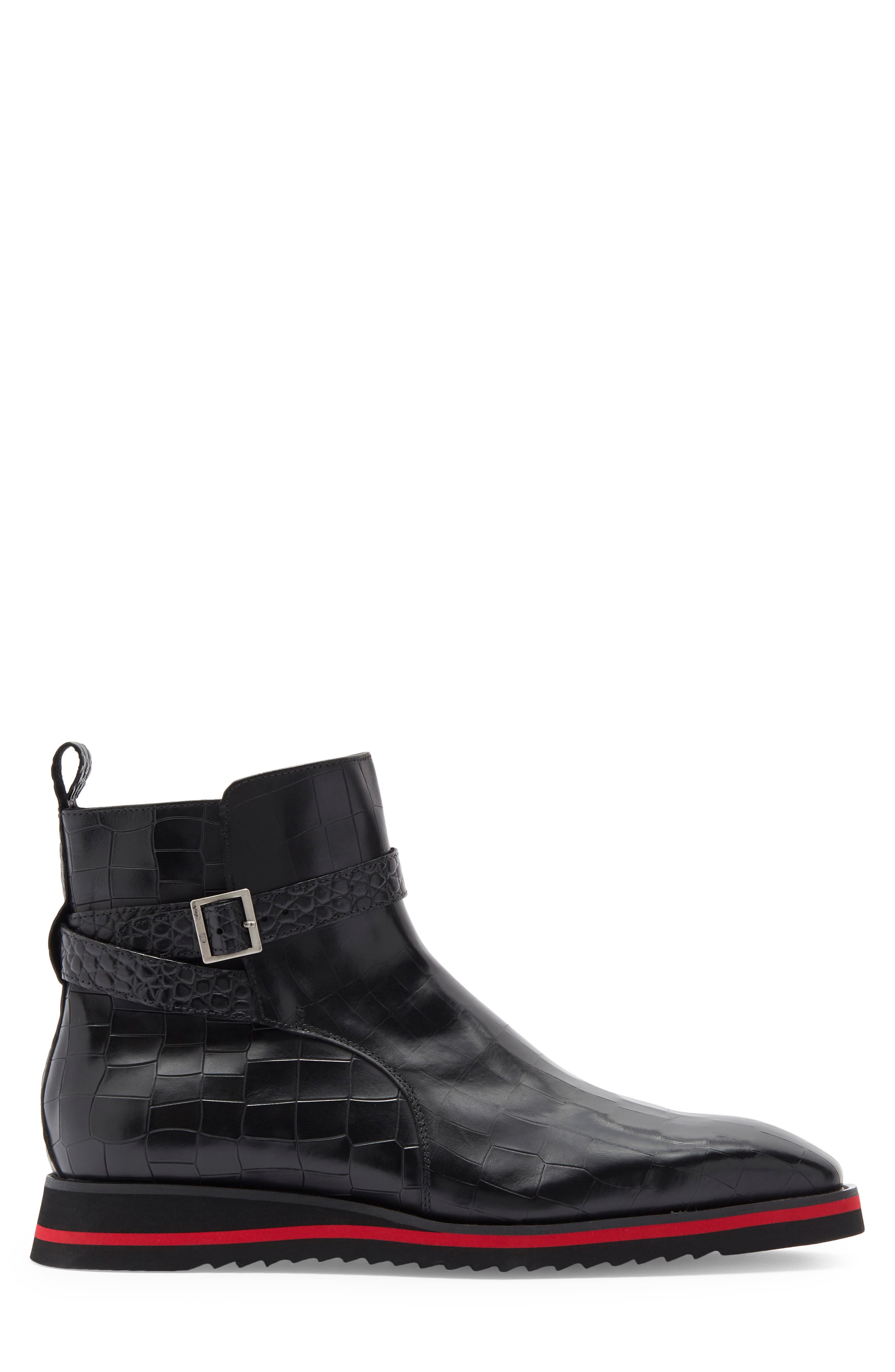 Centenario Side Zip Boot, Alternate, color, BLACK