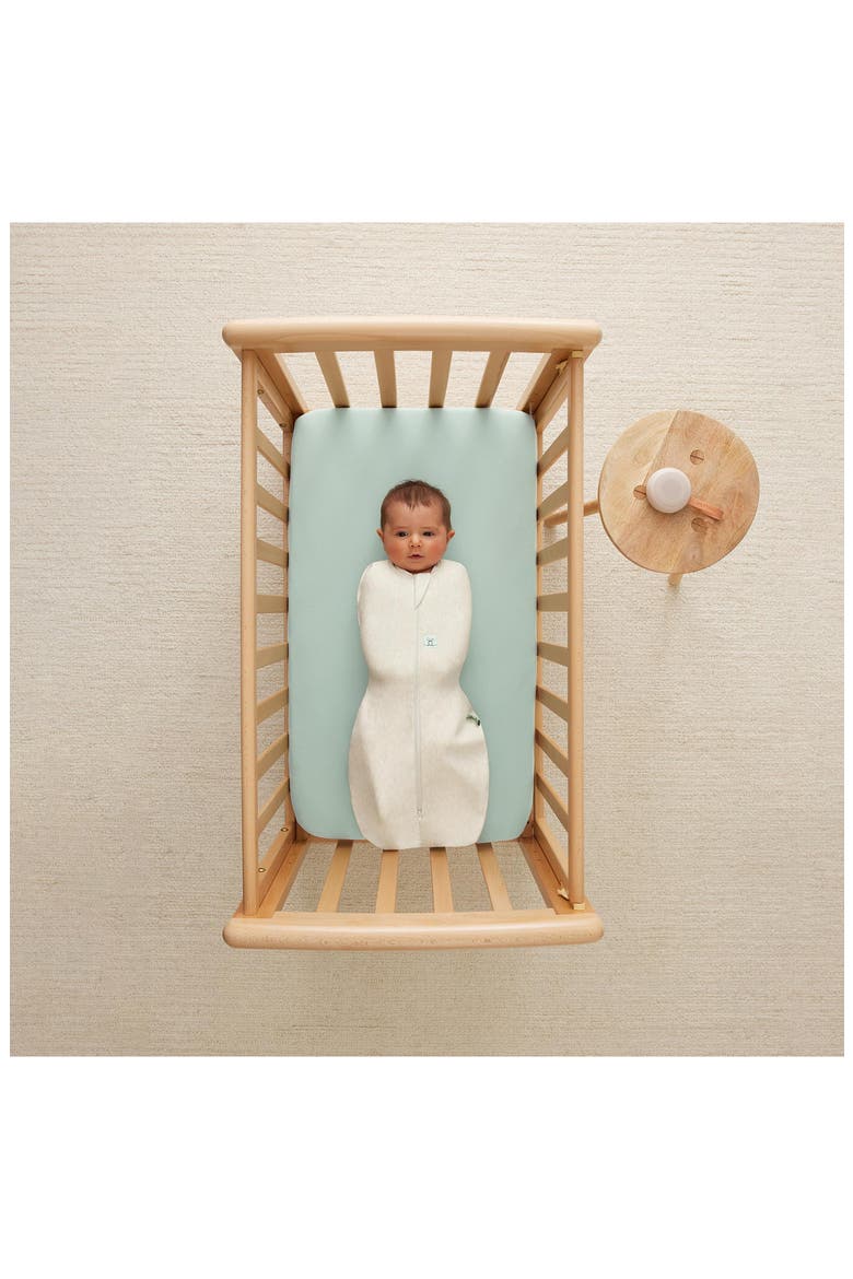 1.0 TOG Organic Cotton Cocoon Swaddle Sack, Alternate, color, OATMEAL MARLE