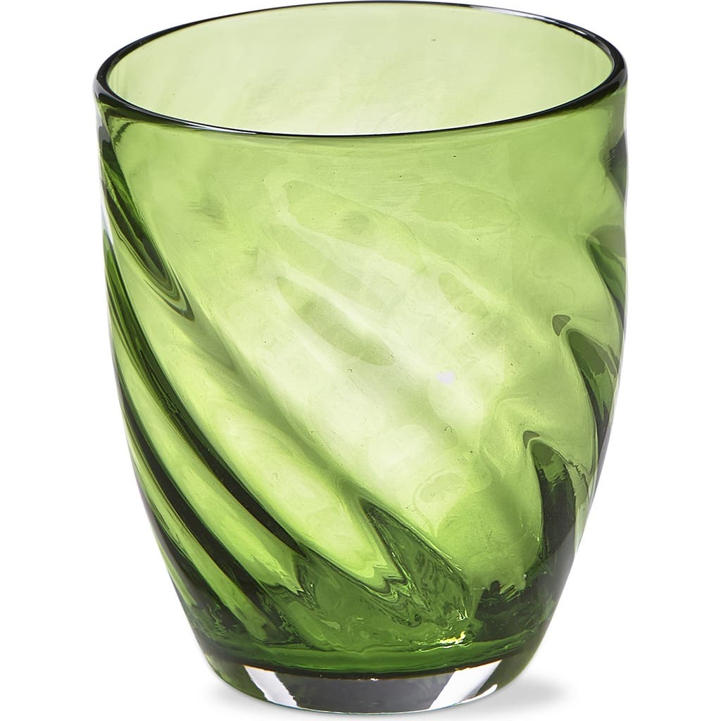 Tag Optic Everything Glass Solid Light Green Beverage Glassware In Green
