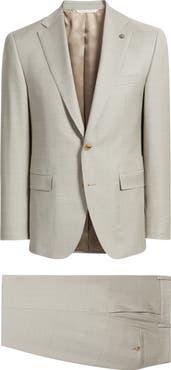 Jack Victor Esprit Tan Mélange Wool Suit