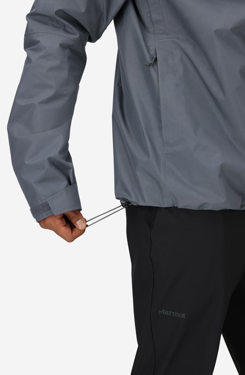 Marmot Waypoint Gore-Tex<sup>®</sup> Waterproof Hooded Jacket, Alternate, color, Steel Onyx