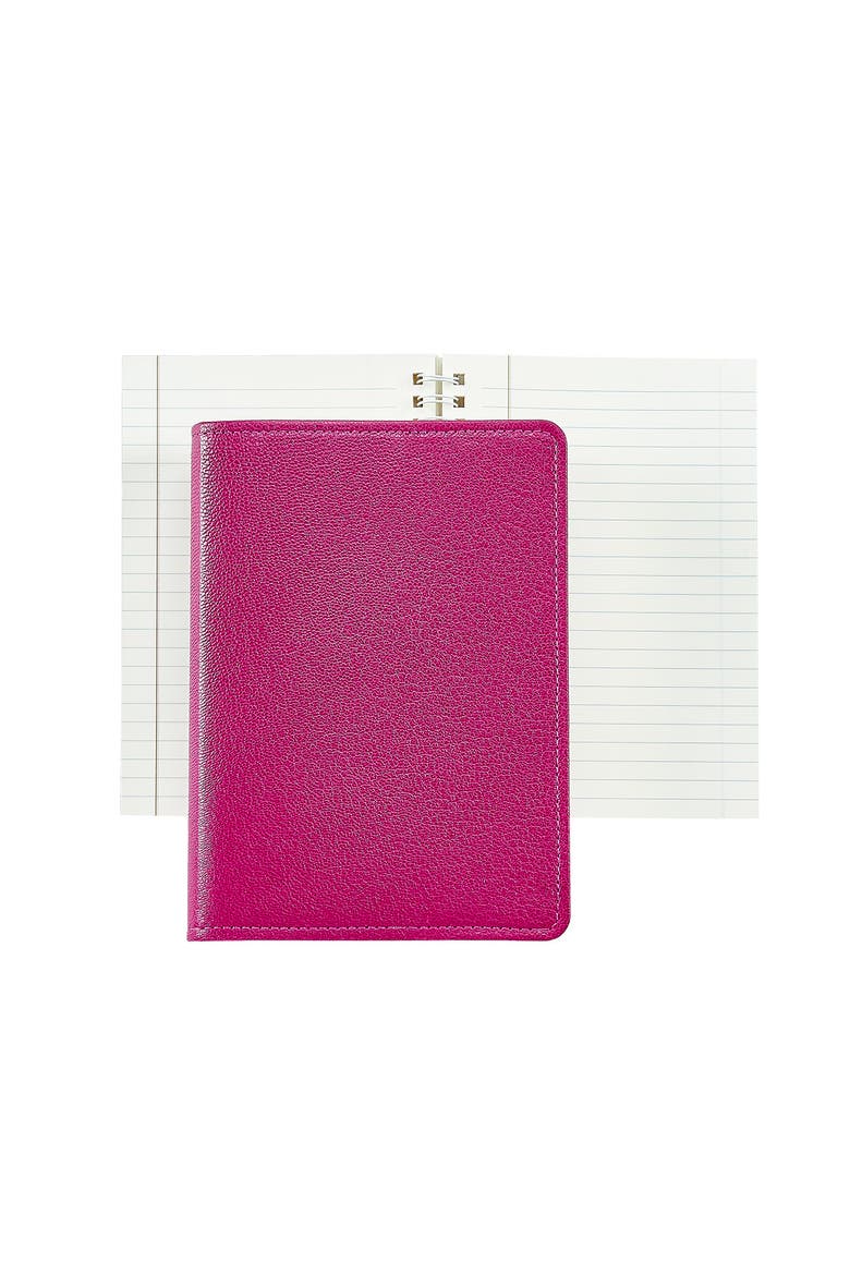 7" Refillable Notebook, Main, color, Azalea