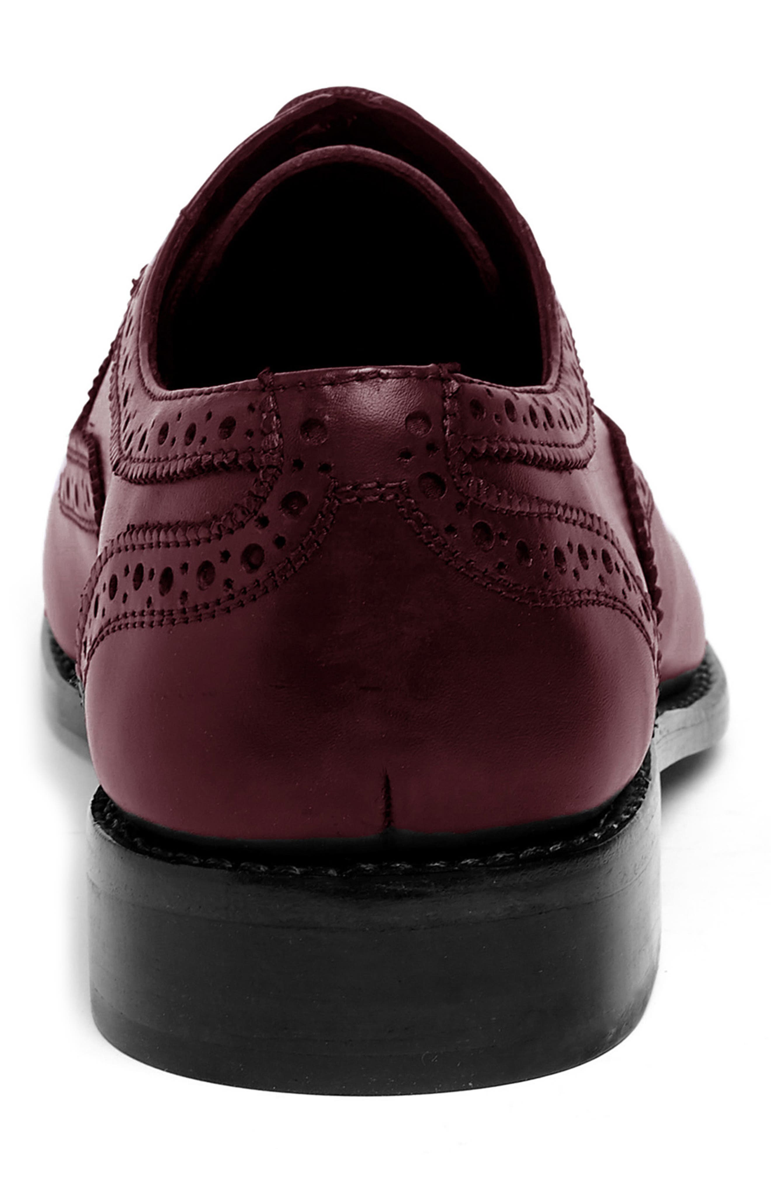 Anthony Veer Ford Brogue Oxford, Alternate, color, Dark Red