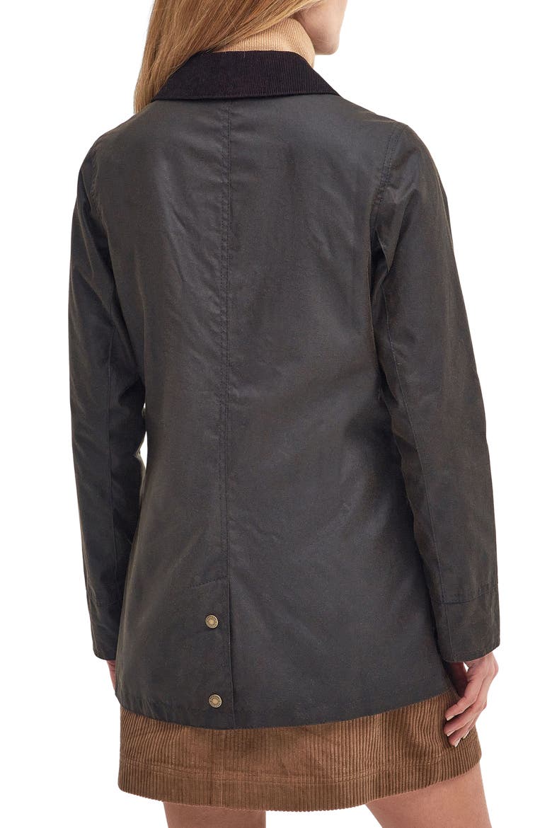 Fiddich Waxed Cotton Coat, Alternate, color, OLIVE CLASSIC