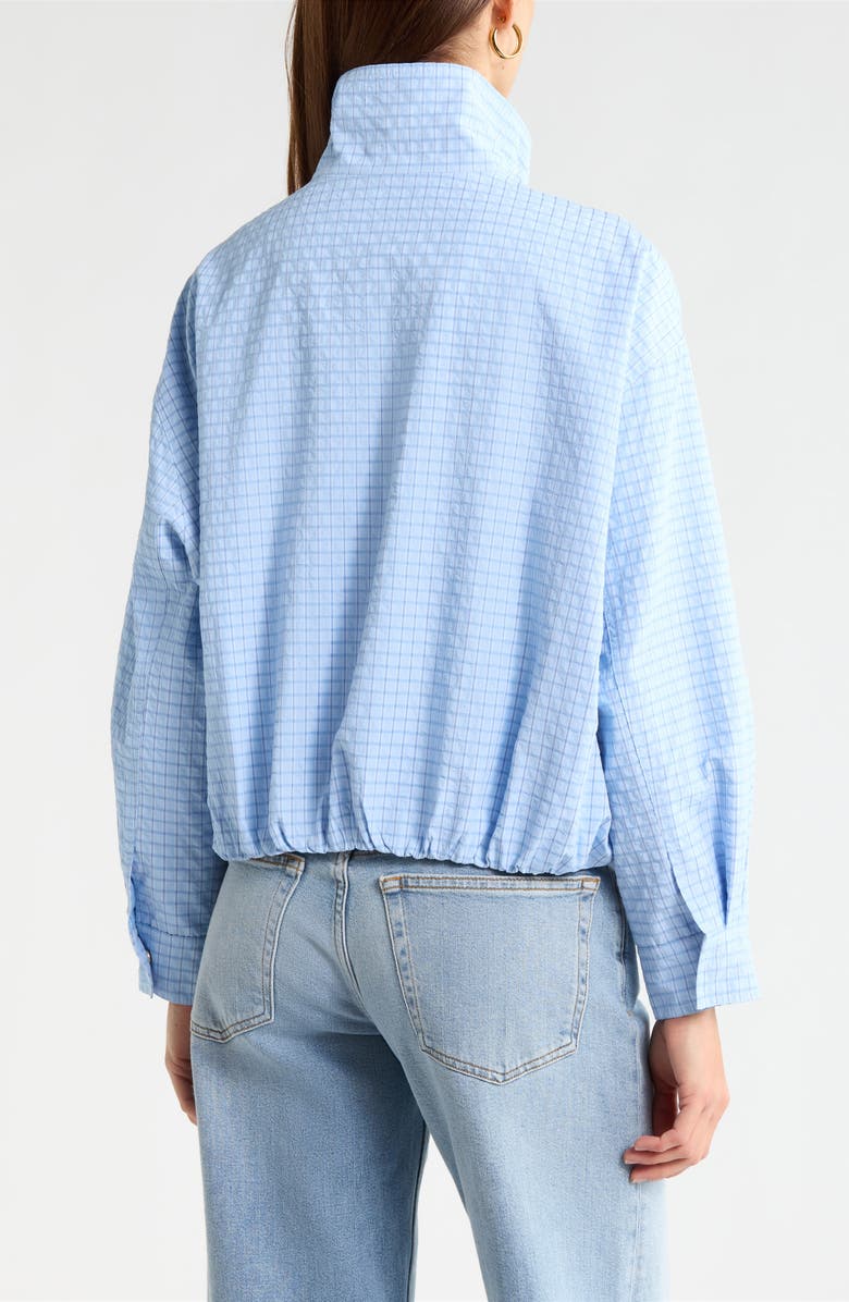 ASTR the Label Cooper Jacket, Alternate, color, Blue Plaid