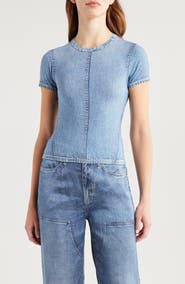 rag & bone rb Miramar Jersey Baby Tee