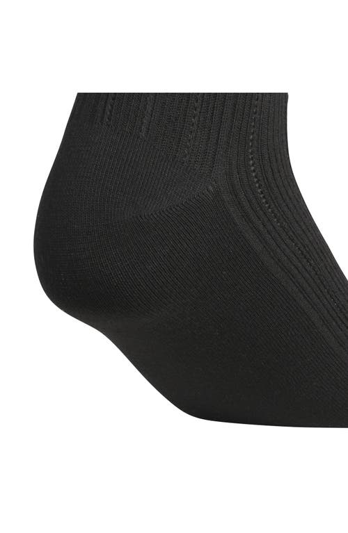 Adidas Originals Adidas Assorted 3-pack Ruffle Rib Ankle Socks In Black