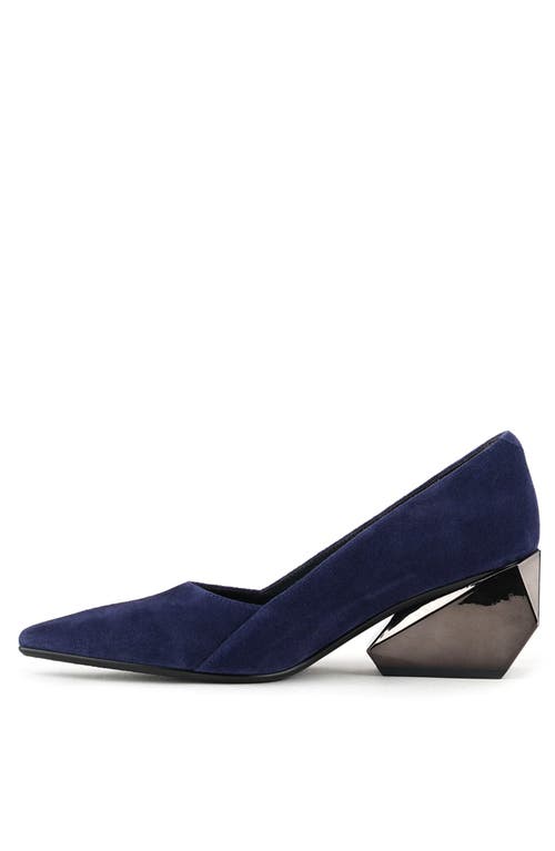 United Nude Ricky Pump Mid In Blue