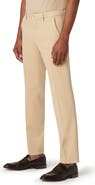 Bugatchi Flat Front Stretch Chinos