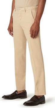 Bugatchi Flat Front Stretch Chinos