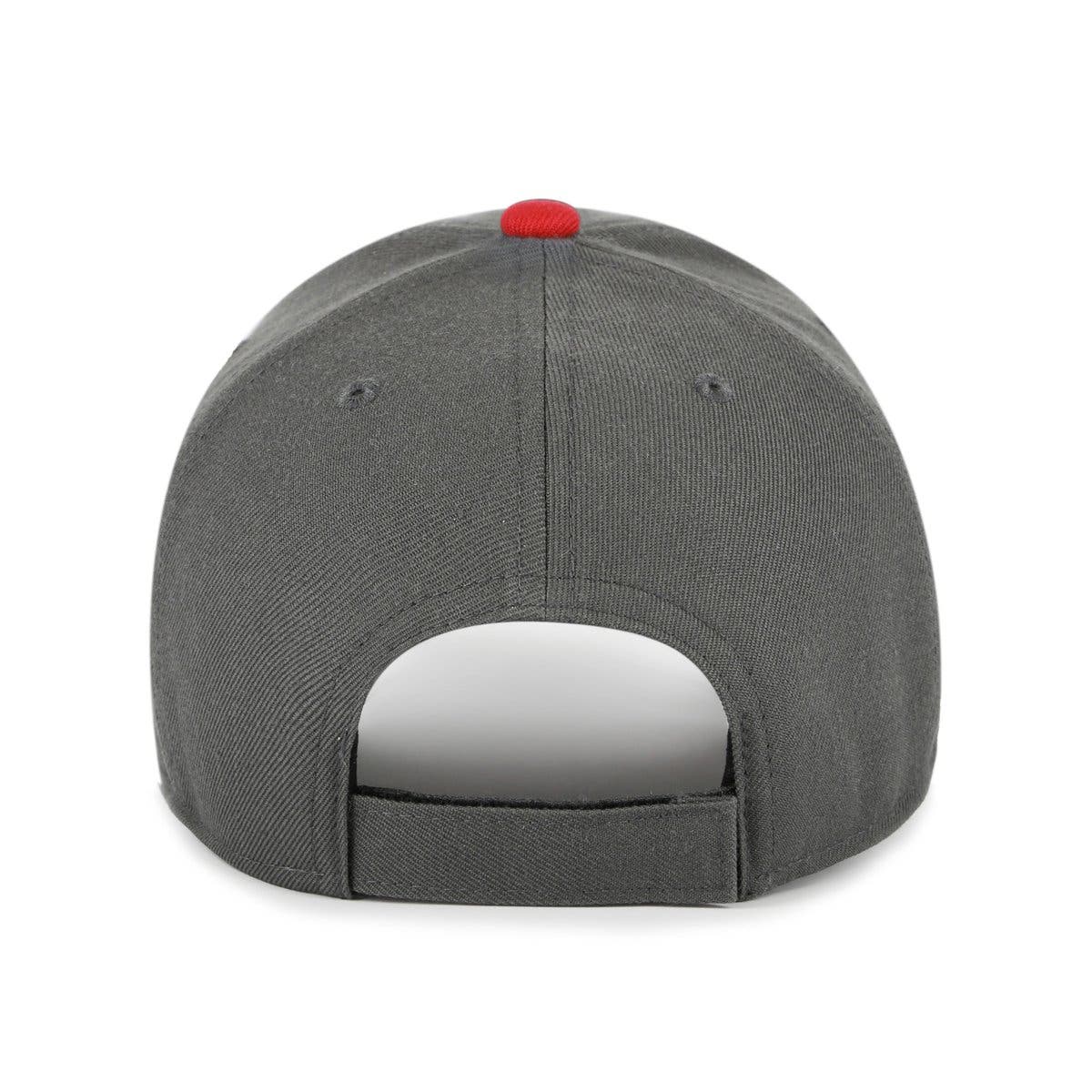 '47 Men's '47 Charcoal Kansas City Chiefs Split Block MVP Adjustable ...