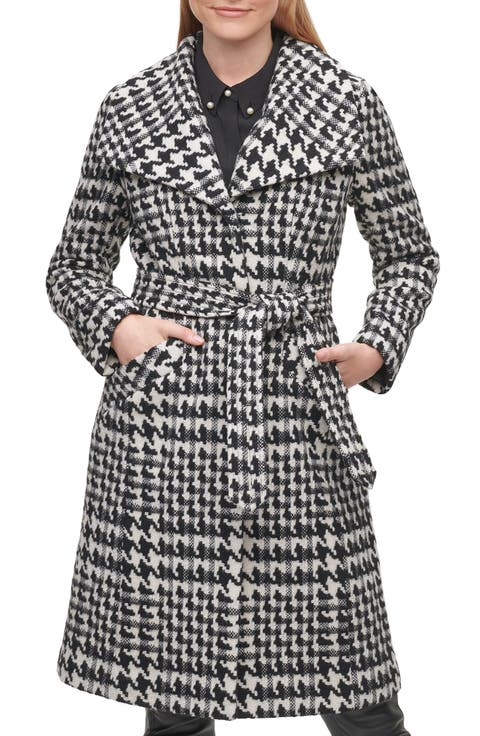 Puff Sleeve Belted Coat