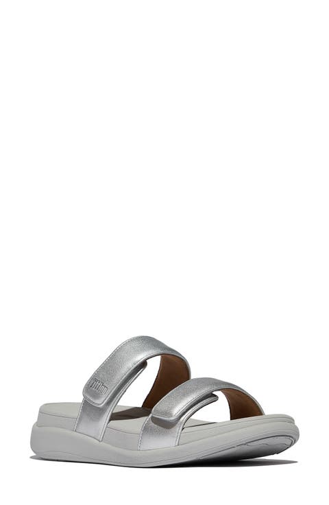 F-Mode Go Adjustable Platform Slide Sandal (Women)
