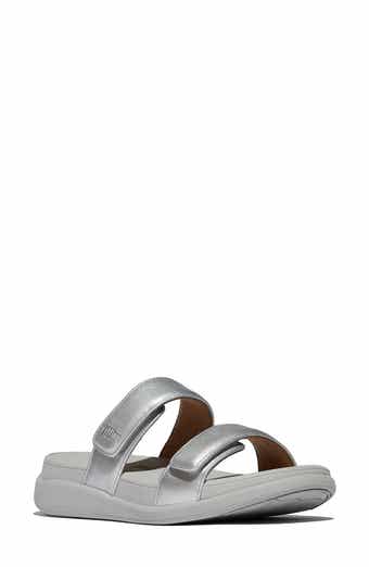 FitFlop F-Mode Go Adjustable Platform Slide Sandal