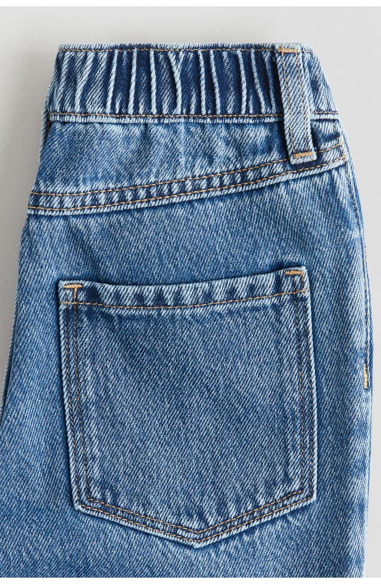 H&M Wide Leg Jeans, Alternate, color, Blue