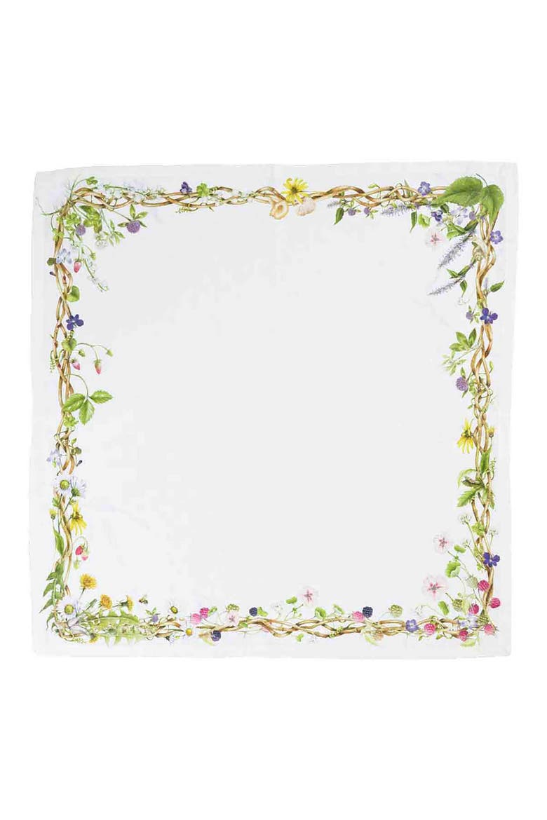 Meadow Walk Set of 4 Linen Napkins, Alternate, color, MULTI