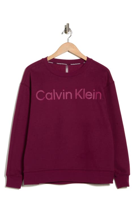 Puff Print Fleece Sweatshirt