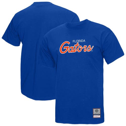Mitchell & Ness Royal Florida Gators Elite Script T-shirt