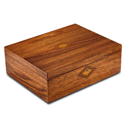 Wolf Ballet Musical Jewelry Box In Walnut Wood